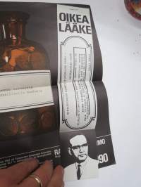 Oikea lääke - enemmän terveyttä kunnallisella markalla - ääni asiantuntemukselle nr 390 Rauno Heikinheimo, Marjatan sairaalan ylilääkäri - vaalimainos