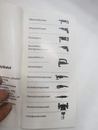 AEG sähkötyökalut -esite