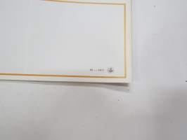 Mamaia - Rumänien -matkailuesite / travel brochure