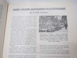 Kylkirauta nr 20-21 (1953), Kadettikunta-julkaisu, Suur-Savo kaksoisnumero, mukana kulta- ja hopeapainettu Mikkelin kaupungin Vapudenristivaakuna -cadet officer´s
