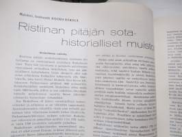 Kylkirauta nr 20-21 (1953), Kadettikunta-julkaisu, Suur-Savo kaksoisnumero, mukana kulta- ja hopeapainettu Mikkelin kaupungin Vapudenristivaakuna -cadet officer´s