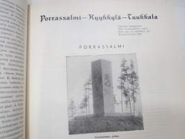 Kylkirauta nr 20-21 (1953), Kadettikunta-julkaisu, Suur-Savo kaksoisnumero, mukana kulta- ja hopeapainettu Mikkelin kaupungin Vapudenristivaakuna -cadet officer´s