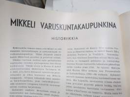 Kylkirauta nr 20-21 (1953), Kadettikunta-julkaisu, Suur-Savo kaksoisnumero, mukana kulta- ja hopeapainettu Mikkelin kaupungin Vapudenristivaakuna -cadet officer´s