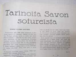 Kylkirauta nr 20-21 (1953), Kadettikunta-julkaisu, Suur-Savo kaksoisnumero, mukana kulta- ja hopeapainettu Mikkelin kaupungin Vapudenristivaakuna -cadet officer´s