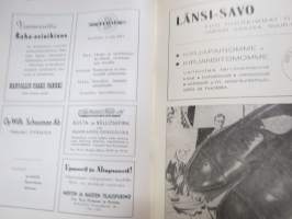 Kylkirauta nr 20-21 (1953), Kadettikunta-julkaisu, Suur-Savo kaksoisnumero, mukana kulta- ja hopeapainettu Mikkelin kaupungin Vapudenristivaakuna -cadet officer´s