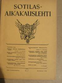 Sotilasaikakausilehti Elokuu 1946 nr 1 (21. vsk)