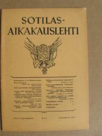 Sotilasaikakausilehti Lokakuu 1947 nr 5 (22. vsk)