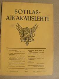 Sotilasaikakausilehti Helmikuu 1956 nr 1 (31. vsk)