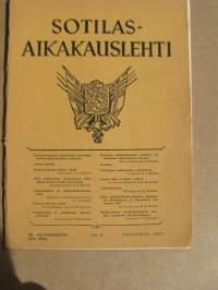 Sotilasaikakausilehti Joulukuu 1957 nr 8 (32. vsk)