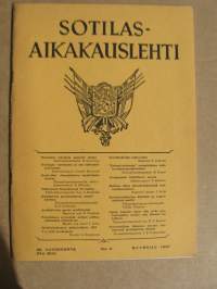 Sotilasaikakausilehti Syyskuu 1957 nr 6 (32. vsk)