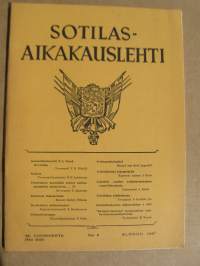 Sotilasaikakausilehti Elokuu 1957 nr 5 (32. vsk)