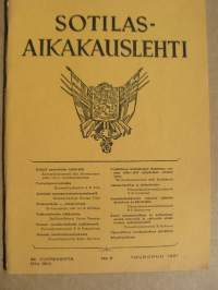 Sotilasaikakausilehti Toukokuu 1957 nr 3 (32. vsk)