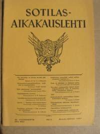 Sotilasaikakausilehti Maaliskuu 1957 nr 2 (32. vsk)