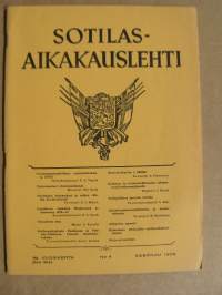 Sotilasaikakausilehti Kesäkuu 1958 nr 4 (33. vsk)