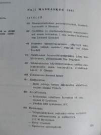 Sotilasaikakausilehti Marraskuu 1962 nr 11 (37. vsk) K.A. Heiskanen in memoriam