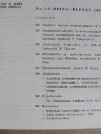 Sotilasaikakausilehti Heinä-elokuu 1962 nr 7-8 (37. vsk)