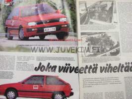Vauhdin maailma 1984 nr 9 -mm. Suurajot, Mitsubishi Colt Turbo, MM-motocross Kuopio, VM-TWR Street Race Hanko, SM-Imatra ralli EM-RR Imatra