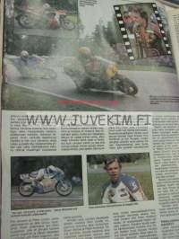 Vauhdin maailma 1984 nr 9 -mm. Suurajot, Mitsubishi Colt Turbo, MM-motocross Kuopio, VM-TWR Street Race Hanko, SM-Imatra ralli EM-RR Imatra