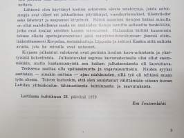 Laitilan Yhteiskoulu 1945-1970 -kouluhistoriikki matrikkelitietoineen oppilaista