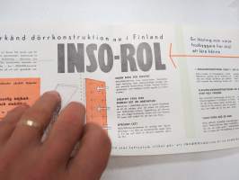 Inso-rol, en ny dörrkonstruktion i Finland... -esite