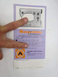 Husqvarna automatic - hyötyompelein -esite