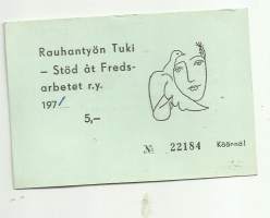 SDPL talvipäivät Piikkiö 1961 - osanottokortti