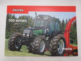 Valtra Valmet 100-serien 2001 broschyr -myyntiesite ruotsiksi