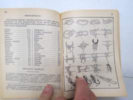 Koululaisen Muistikirja 1966-1967 -lukuvuosikalenteri, runsaasti artikkeleita &amp; tietoa monilta aloilta ja harrasteista -calendar / yearbook for school pupils