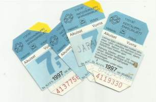 HKL matkalippu 4 kpl raitiotie