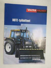 Valtra Valmet Rote-työlaitteet -myyntiesite / tractor brochure