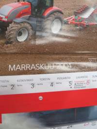 Valtra traktori Seinäkalenteri 2004 -myyntiesite / sales brochure