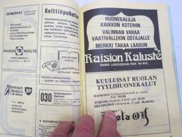 Raisio, Rusko, Masku puhelinluettelo 1979-1980