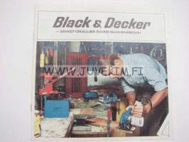 Black &amp; Decker sähkötyökalut -myyntiesite