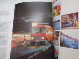 Hanomag-Henschel The New panel vans light-duty truck range F 40 Ka, F 46 Ka, F 55 Ka, F 40/45 B -sales brochure / myyntiesite