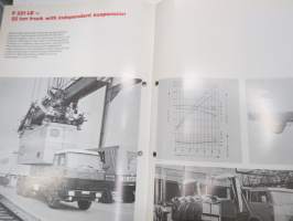 Hanomag-Henschel Dropsiders Heavy Duty Trucks F 131 L, F 140 L, F 150 L, F 170 L, F 190 L, F 191 L, H 191 L, F 221 L, F 221 LE, F 221LN -sales brochure / myyntiesite