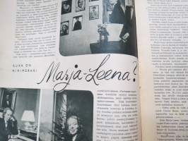 Elokuva-Aitta 1944 nr 23-24, Kansikuva Eija Karipää &amp; Veikko ItkonenSuviyön salaisuus, Annikki Arni, Ristikon varjossa, Musta Hurmio, Suomisen Olli rakastuu, ym.