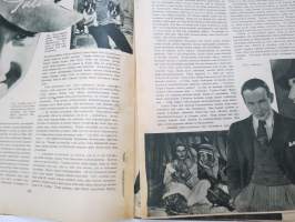 Elokuva-Aitta 1944 nr 23-24, Kansikuva Eija Karipää &amp; Veikko ItkonenSuviyön salaisuus, Annikki Arni, Ristikon varjossa, Musta Hurmio, Suomisen Olli rakastuu, ym.
