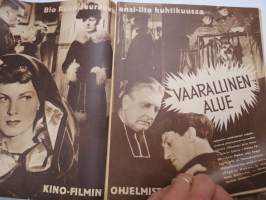 Elokuva-Aitta 1945 nr 7, Kansikuva Eija Karipää, Vaarallinen alue, Ville Salminen, Vain sinulle, Kuninkaallista roskaväkeä, Tallulah Bankhead, Äidinonnea Hollywood