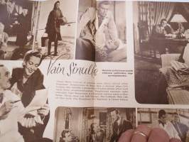 Elokuva-Aitta 1945 nr 7, Kansikuva Eija Karipää, Vaarallinen alue, Ville Salminen, Vain sinulle, Kuninkaallista roskaväkeä, Tallulah Bankhead, Äidinonnea Hollywood