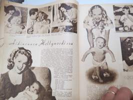 Elokuva-Aitta 1945 nr 7, Kansikuva Eija Karipää, Vaarallinen alue, Ville Salminen, Vain sinulle, Kuninkaallista roskaväkeä, Tallulah Bankhead, Äidinonnea Hollywood