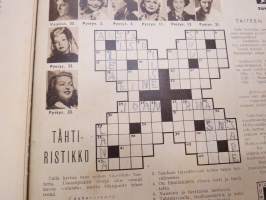 Elokuva-Aitta 1945 nr 7, Kansikuva Eija Karipää, Vaarallinen alue, Ville Salminen, Vain sinulle, Kuninkaallista roskaväkeä, Tallulah Bankhead, Äidinonnea Hollywood