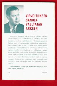 Koillismyrsky - Virvoituksen sanoja vaeltajan arkeen, 1969