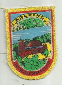 Kolding- hihamerkki, matkailumerkki  kangasmerkki