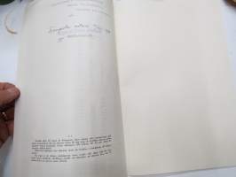 Frenckellska Tryckeri Aktiebolaget, Helsingfors 1920, 1000 fmk stamaktier nris 2077-2086, Verkl. Statsrådet Woldemar von Frenckell -osakekirja / share certificate