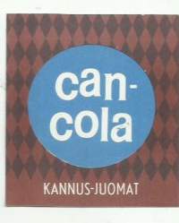 Can Cola,  juomaetiketti