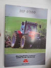 Massey-Ferguson MF 6200 traktor, traktori myyntiesite ruotsiksi -myyntiesite / sales brochure