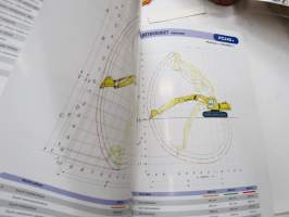Komatsu PC240-6 telakaivukonesarja -myyntiesite / excavator sales brochure