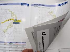 Komatsu PC340-6 telakaivukonesarja -myyntiesite / excavator sales brochure