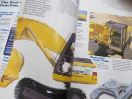 Kobelco Mark IV hydraulic excavators SK 330, SK 330 LC, SK 460, SK 460 LC kaivinkone -myyntiesite / excavator sales brochure