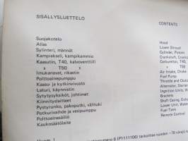 Terhi (Valmet) 40 - 50 perämoottori / outboard Varaosaluettelo - Spare Parts List